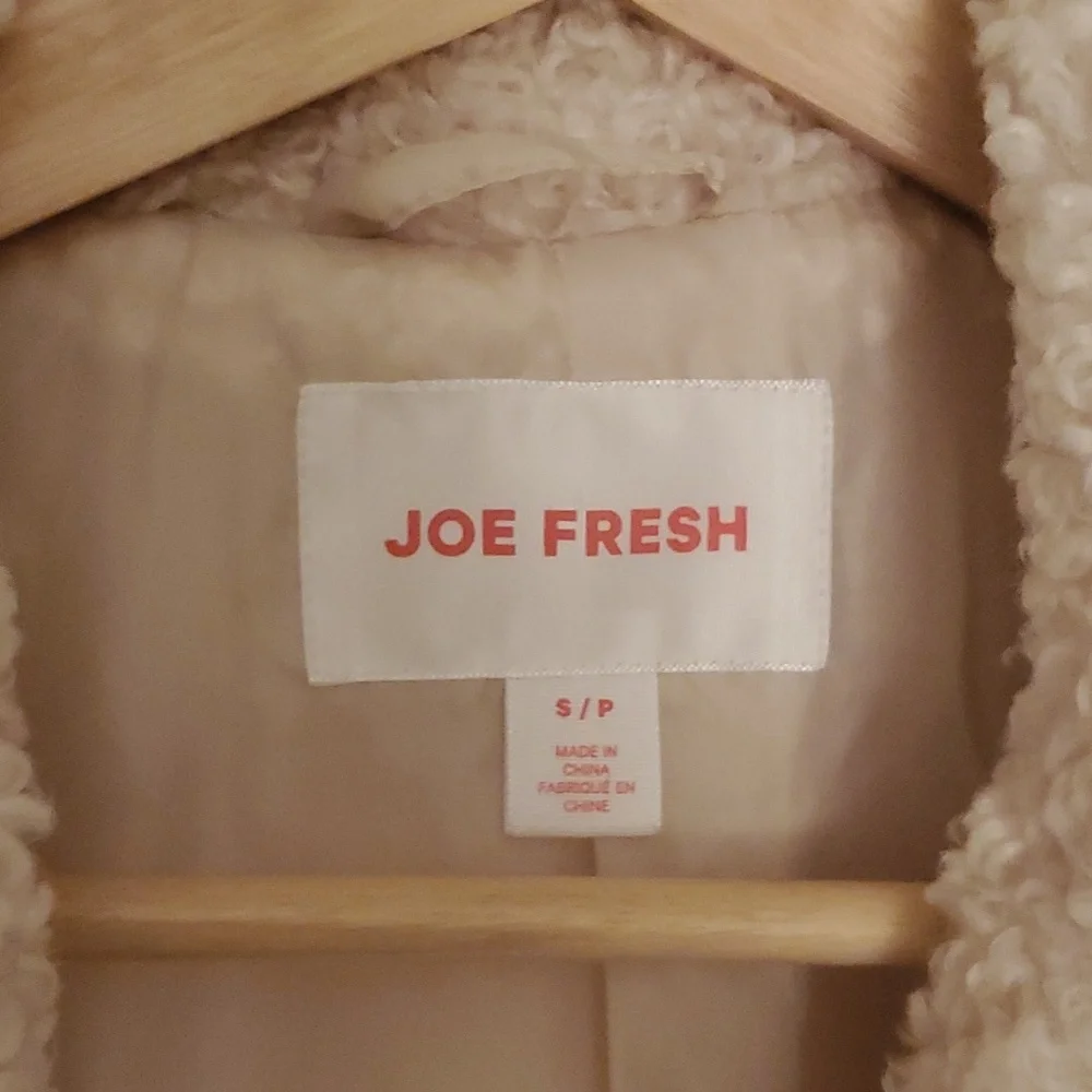 NWOT Joe Fresh Teddy Coat - Picture 2 of 9